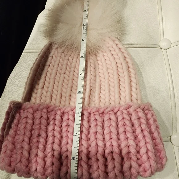 Eugenia Kim Pink PomPom Hat